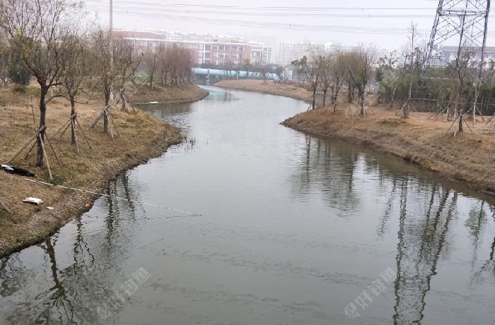中心小学东侧护养河