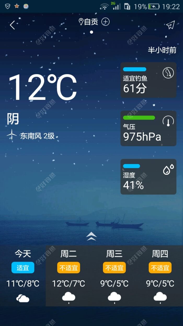看看天气，很不错