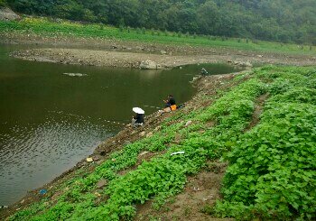 钓鱼台清水河拦河坝