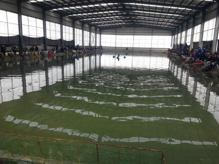 东沙城暖棚垂钓园