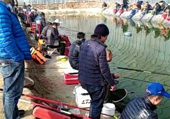 白沙河休闲冬钓大棚