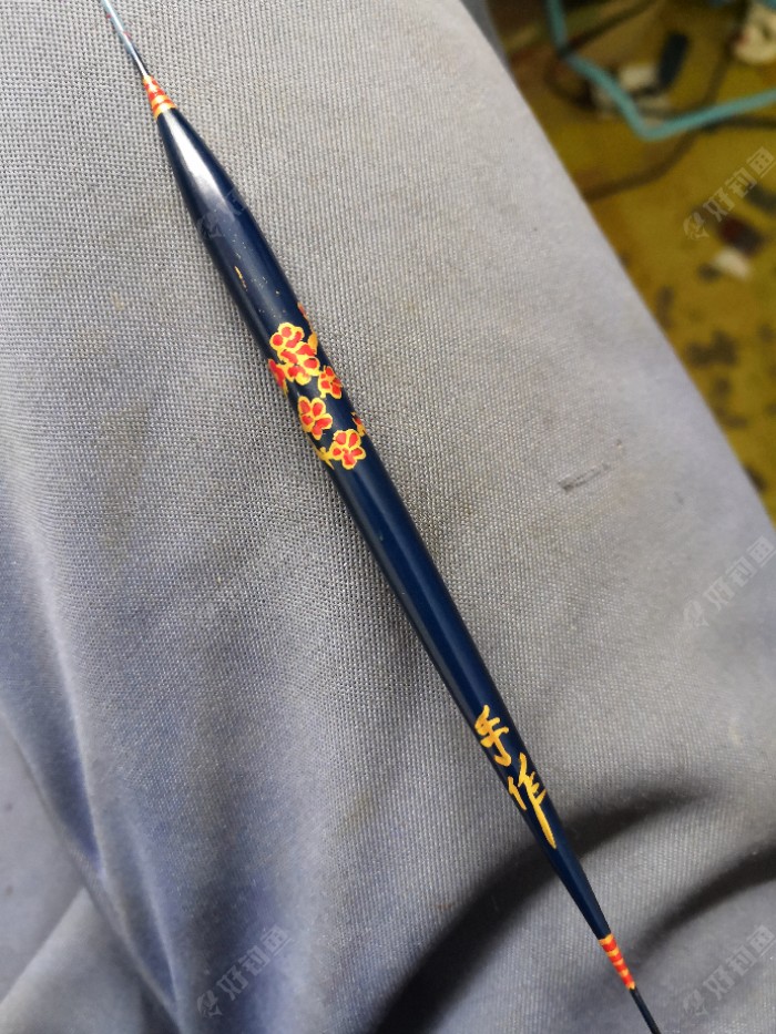 大漆芦苇手绘浮漂